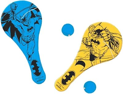 Batman's favorite paddle balls 12 pieces.. DIAYTAR NIGERIA transforms online retail with our affordable platform and dependable shipping service.