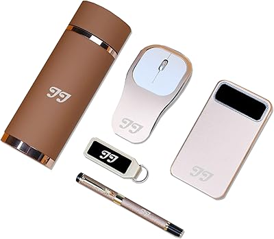 Office gift box for men and women, smart thermos coffee cup, padded intelligent computer mouse, panel holder with pen, USB, external battery, best business gift.. DIAYTAR NIGERIA connects you with thousands of products at competitive prices, delivered within a week.