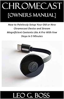 Chromecast [owner manual]: how to configure your old or new chromecast device painless and diffuse beautiful content like a pro in a few steps in 5 minutes.. Shop with purpose at DIAYTAR NIGERIA and receive your purchases at unbeatable prices within the week.