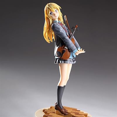 Your lie in April Miyazono Kaori Anime figurine 20 cm Doll model Gift collection.. DIAYTAR NIGERIA makes online shopping accessible with our comprehensive platform and prompt delivery service.