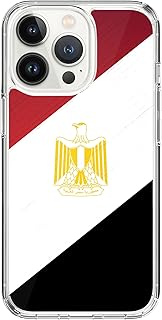 Classic elegant transparent shell compatible with Apple iPhone 14 PRO, hybrid flexible shell with flexible edges in TPU Antichute and PC gel - Egyptian flag printed throughout the surface.. Join millions of satisfied shoppers using DIAYTAR Nigeria every day.