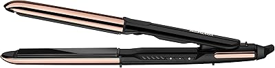 Setter and Bigoudi Babyliss 2-in-1 with advanced ceramic heating, 28 mm titanium plates, 5 heat settings up to 235 degrees, Ionic control of loops and automatic stop technology, 5 year warranty-ST482SDE.. Discover endless shopping possibilities at DIAYTAR NIGERIA, with budget-friendly prices and reliable delivery.