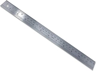 Metric rule on right edge in unbreakable stainless steel MSC, perfect for seam (30 cm).. Discover thousands of products on DIAYTAR Nigeria — from fashion and electronics to home goods. We guarantee quick delivery and competitive pricing across the board.