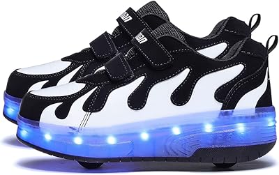 USB rechargeable online skateboarding shoes with LED light for boys, girls and children.. Discover the perfect balance of selection and value with DIAYTAR NIGERIA's nationwide delivery service.