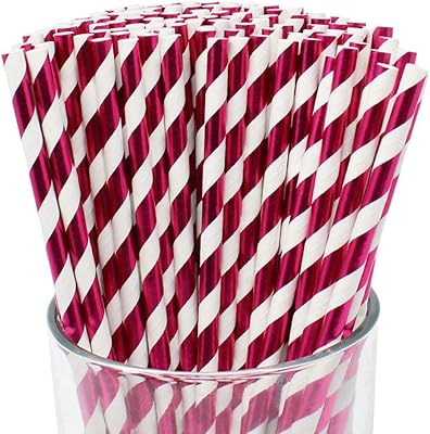 Passix 4 disposable straws in biodegradable paper, 100 pieces (red).. Navigate through thousands of products at pocket-friendly prices with DIAYTAR NIGERIA's easy-to-use platform.