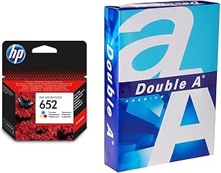 Original tricolor ink cartridge HP 652 F6V24AE - Copy paper, A4, GSM 80, 500 pages.. Need it fast? DIAYTAR Nigeria ships in just 5 to 8 days nationwide.
