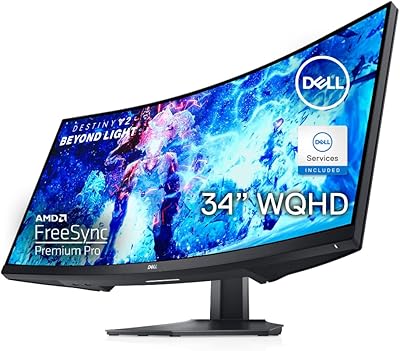 Dell 34 -inch curved game instructor with 144 Hz refresh rate, WQHD screen (3440 x 1440), black - S3422DWG.. Shopping has never been easier — DIAYTAR Nigeria delivers it all in 5–8 days.