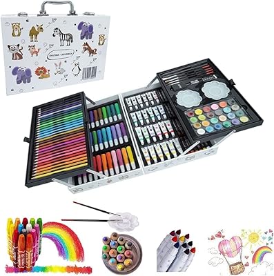 145 -room art set with 2 -level portable box.. Discover shopping reimagined with DIAYTAR NIGERIA's extensive catalog and 5-8 day delivery service.