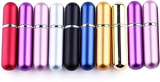Set of vaping vaporizers 10 -piece perfume - Mini bottle of Portable rechargeable travel perfume and bag with 5 ml atomizer pump (multicolored).. Shop confidently on DIAYTAR Nigeria — everything you need, delivered quickly.