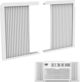 MXLIMAT window air conditioner side panels with set of filler curtains in accordion for air conditioning.. Your trusted marketplace, DIAYTAR NIGERIA offers comprehensive selection with budget-friendly delivery.