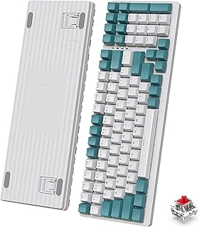 K3 mechanical game keyboard at 100 keys, computer keyboard with hot replaceable axis (green).. Experience satisfaction guaranteed with DIAYTAR NIGERIA's comprehensive platform and quick delivery.