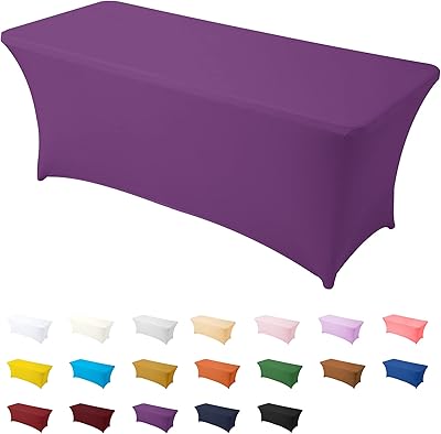 Violet geeker tablecloth rectangular tablecloth 6 feet table cover.. Your complete shopping solution, DIAYTAR NIGERIA offers extensive choice with competitive prices and delivery.