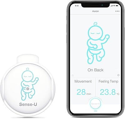 The intelligent baby monitor for baby follows baby stomach movements, detects the temperature and sleeps on the belly for baby safety with a sound alarm on smartphone.. DIAYTAR NIGERIA makes quality accessible with low prices and reliable 5-8 day nationwide delivery.