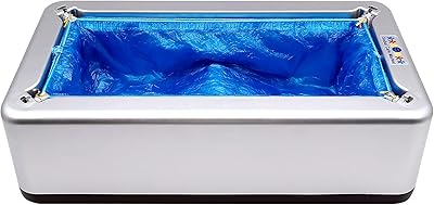 Automatic Distributor of Chaussure Cover with a free reload box, Best British shoe dispenser G-BD001T model of Global Care Market® (money).. Shop with intention at DIAYTAR NIGERIA, offering thousands of products at budget-friendly prices.