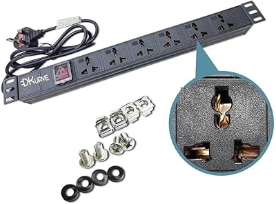 Universal Horizontal Food Distribution Unit with British 6 -way for server rack mounted in rack (multiple socket).. Discover the perfect shopping experience with DIAYTAR NIGERIA's vast selection and prompt delivery service.