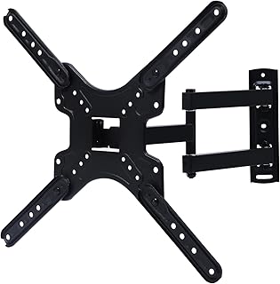 Pivoting and tilting Beauty TV wall tv support for most flat screen televisions from 14 to 55 inch, durable TV support with standard load of 66 lb (C).. Every order, every item — DIAYTAR Nigeria delivers fast and reliably.