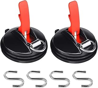Game of 2 suction cups with 4 hooks in the shape of S, multifunction suction cup anchoring, mounting tool, car holder, tarpaulin for luggage, tents, car tension, suction cup up to 22 kg.. Nigeria's fastest-growing e-commerce site offers unbeatable prices and delivery within 8 days.