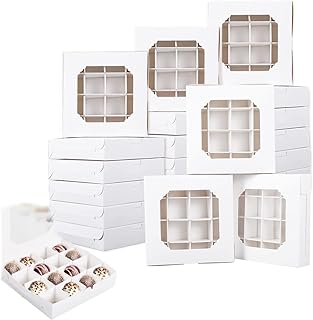Cupcake boxes, empty candy boxes with Pick and Mix filling, Cupcake boxes for candy, chocolate, truffles and pastries (20 pieces).. Nigeria's most diverse e-commerce platform delivers quality and affordability to your doorstep in 5-8 days.