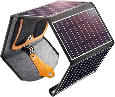 Foldable solar charger Choetech 22w Portable charger with 2 USB battery ports.. DIAYTAR NIGERIA: Revolutionizing how Nigerians shop with affordable prices and prompt delivery services.
