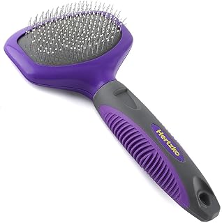 Hertzko pins brush - for long or short dogs and cats - ideal for disentangling hair and eliminating dry or losses - perfect for daily grooming.. Whether it’s gadgets or groceries, DIAYTAR Nigeria delivers in less than 8 days.