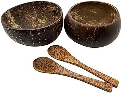 A set of two bowls and two natural wooden wooden spoons.. Nigeria's most loved e-commerce platform delivers affordable shopping solutions to your doorstep.
