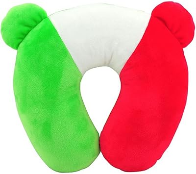 U -shaped cervical pillow of the 2022 football team, souvenir gift for fan of the Italian national team 30x29x9cm.. Click, pay, receive — DIAYTAR Nigeria makes online shopping seamless.