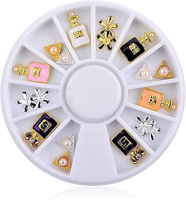 Halomodoo nail decorations 12 pieces of nail decorations multicolored ornaments set.. Your ideal shopping companion, DIAYTAR NIGERIA offers unmatched variety with delivery within a week.