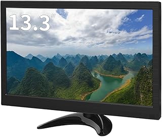 Portable monitor CCTV HD 133 inch mini monitor LED 1366x768 with entrance.. DIAYTAR Nigeria delivers happiness in 5–8 days, no matter what you buy.