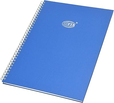 FIS handwritten books, 8 mm simple rule with spiral, 96 sheets, 2 currencies, A4 format (210 x 297 mm) - FSMNA42QSB.. DIAYTAR NIGERIA: Where affordability and variety meet with convenient delivery within 8 days.