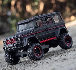 Mercedes G500/G63 car model molded under pressure with sound and light, AMG toys for children and adults, black.. DIAYTAR Nigeria: Discover more, spend less, and enjoy delivery within 5–8 days.
