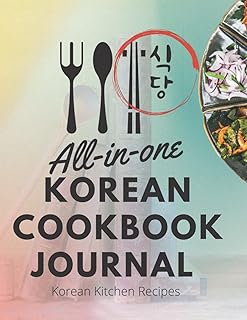 Korean recipe book journal: My all-in-one Korean recipe book: a magnificent 100-page Korean recipe book, ready to be filled with delicious Korean dishes/food. A kitchen that has the taste of the house... Get your essentials without leaving home — thanks to DIAYTAR Nigeria.