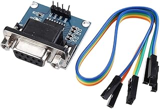50pcs DC 5V Max3232 Max232 RS232 RS232 Towards TTL Serial Communication Converter Module with Jecre connection cable.. DIAYTAR NIGERIA: Nigeria's answer to affordable online shopping with reliable 5-8 day delivery guarantee.