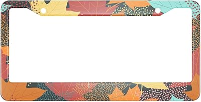 Registration plaque in the shape of autumn contour maple leaves.. DIAYTAR NIGERIA brings the marketplace to your screen with affordable products delivered in 5-8 days.