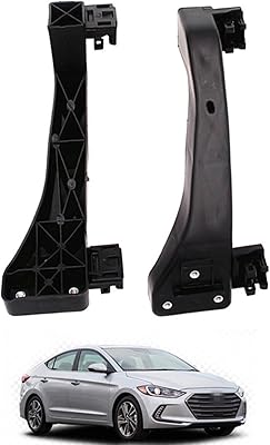 Six worse pairs of left and right headlight support supports, compatible with Hyundai Elantra Sedan 2017-2020 Replacement 64128-F2000, 64118-F2000.. DIAYTAR NIGERIA: Nigeria's answer to affordable online shopping with reliable 5-8 day delivery guarantee.