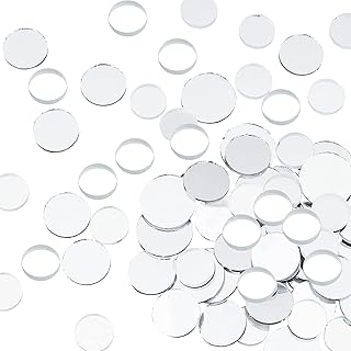 120 pieces BH Pandahall Mosaic Tiles In Glass Mirror Round for Home Decoration, Manufacturing of Artisanal Jewelry and DIY projects, 4 sizes.. Everything you need is just a click away with DIAYTAR Nigeria — shop now and receive your order in days.
