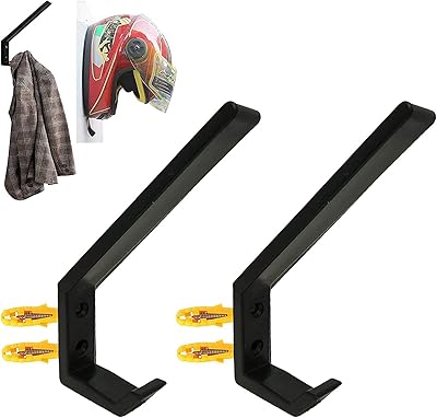 Help hook of versatile motorcycle to hang a jacket, keys and bags on the wall, clothing display and hat hook for the house, the kitchen, the door and the cupboard - Tools included, easy to install... Your trusted shopping companion, DIAYTAR NIGERIA delivers affordable solutions in just 5-8 days.