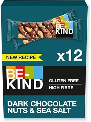 Black chocolate bar with walnuts and sea salt, 12 x 40 g of be kind.. One platform, all your needs — DIAYTAR Nigeria delivers quickly.