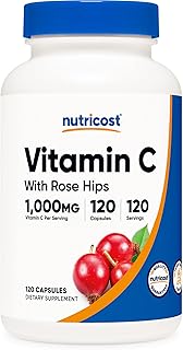Nutricost Vitamin C with Cyorrhodon 1025 mg, 120 capsules - Vitamin C 1,000 mg, romance 25 mg, premium supplement, GMO -free, gluten -free ..... DIAYTAR NIGERIA: Connecting Nigerians with their needs through our affordable and diverse marketplace.