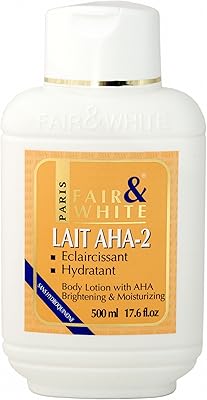 Fair & White AHA-2 Hydrating and lightening lotion, 485 ml.. DIAYTAR Nigeria combines variety, affordability, and speed — making your online shopping experience not only enjoyable but also cost-effective.