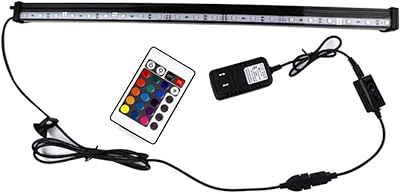 LED Intul 20.8 inch LED aquarium light, RGB underwater light with color change, submersible light glass with wireless remote control.. DIAYTAR NIGERIA: Where every Nigerian finds what they need at prices they can afford, delivered promptly.