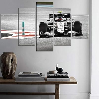 Yxpzz 5 pieces Pierre GASLY ALFA TORRE F1 Car Canvas Art Peinture For Living Room Decoration De La Maison Impression d'Art Mural.. Shop with purpose at DIAYTAR NIGERIA, where your money goes further and delivery is always prompt.