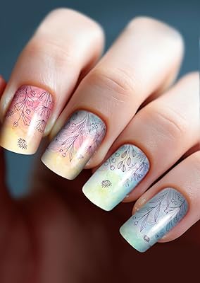 Artificial nails to be pressed - Set of high quality artificial nails with summer flower motif R2002 B of Miracle Art (Flower Summer RR2002 B).. DIAYTAR NIGERIA brings affordable products to every doorstep with our reliable 5-8 day shipping.