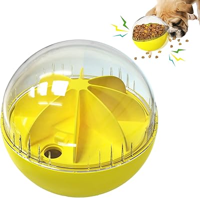 Toys for dogs fleeing to lemon, strange ball toys that draw the attention of pets, sufficiently reduce anxiety and boredom and increase interactive pleasure (yellow).. DIAYTAR NIGERIA: Where smart shoppers find everything they need at prices they can afford.