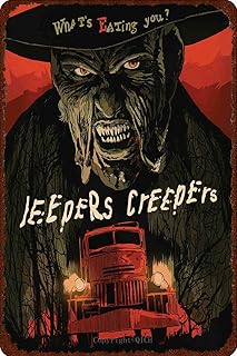 Qich jeepers creepers vintage horror movie metal, retro metal metal poster for bar kitchen club pub decoration house wall 8x12 inch.. Need something fast? Order it now from DIAYTAR Nigeria.