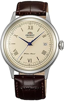 Bambino shoes for second generation men, Japanese Automatic Dressed Watch in Stainless Steel and Leather, Size 2 feet, Color: Brown (Model: FAC00009N0), bracelet.. Experience the convenience of one-stop shopping with DIAYTAR NIGERIA's diverse and affordable marketplace.