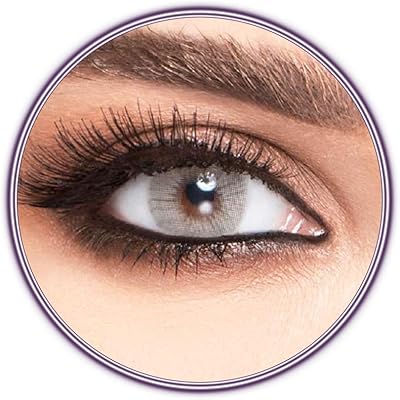Original light crystal contact lenses, unisex cosmetic contact lenses, annual use - light gray color (crystal).. DIAYTAR NIGERIA makes quality accessible with low prices and reliable 5-8 day nationwide delivery.