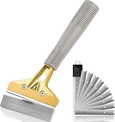 Gratbox with razor blade with 10 additional metal blades dissolving stickers for windows.. DIAYTAR Nigeria combines variety, affordability, and speed — making your online shopping experience not only enjoyable but also cost-effective.