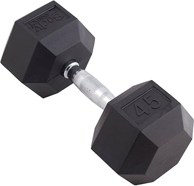 Hexagonal dumbbell covered with Body Sport rubber.. DIAYTAR NIGERIA makes quality accessible with low prices and reliable 5-8 day nationwide delivery.