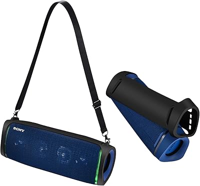 Silicone shell for extra bass sony srs-xb43 wireless wireless speaker with strap (black).. Your ideal shopping partner, DIAYTAR NIGERIA offers extensive variety with reliable nationwide shipping.