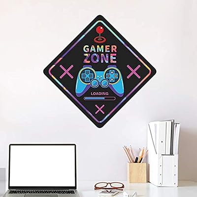 Wall sticker with a pattern downloaded from Game Zone for Interior Decoration, the games room and the boys' room (6013).. Fast, affordable, and reliable — that’s the DIAYTAR Nigeria experience.